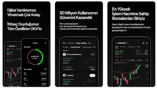 OKX kripto uygulaması